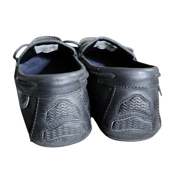 Sperry Top Sider Wave Driver 1-Eye Loafer Mocassin Black Leather Mens Size 11 - Picture 3 of 10